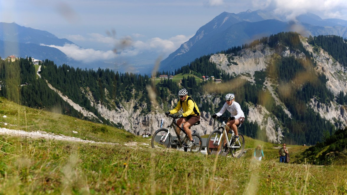 Mountainbiken in Grainau, © Touristinformation Grainau - Foto Ehn
