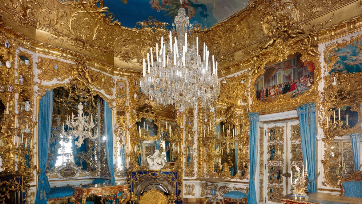 Linderhof Palace Hall of mirrors, © Bayerische Schlösserverwaltung