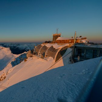 Zugspitze winterlich, © Tourist Information Grainau –W.Ehn