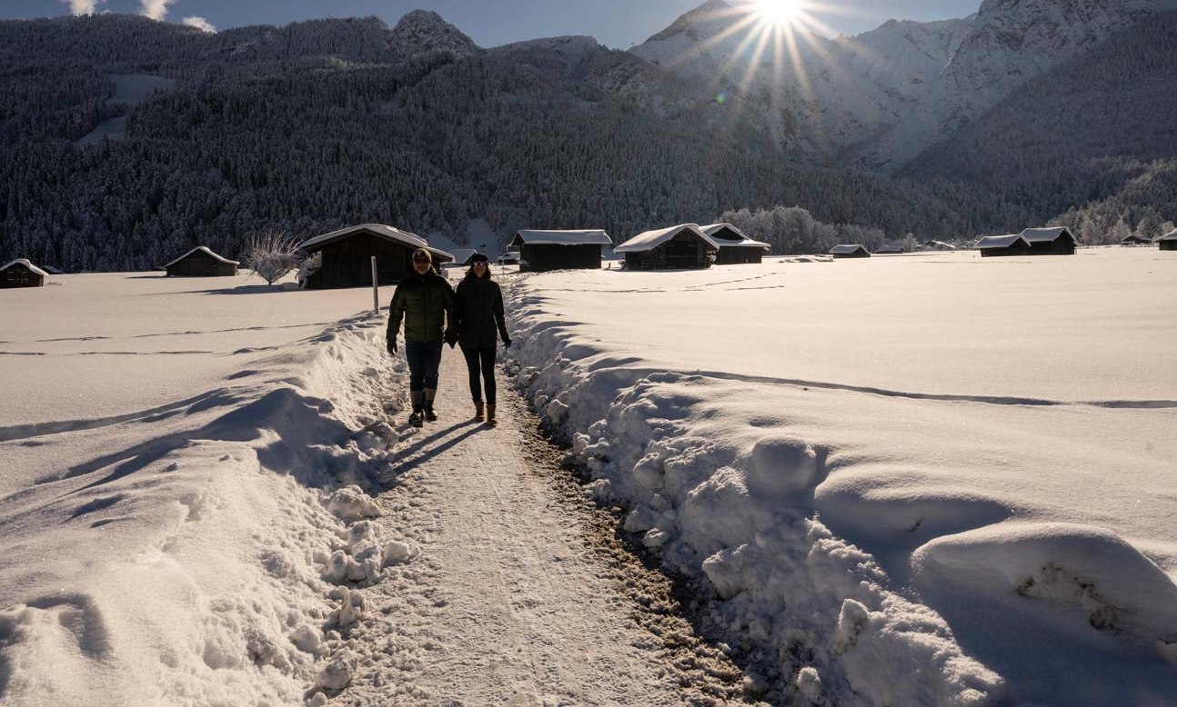 Winter hike, © Zugspitzdorf Grainau - EHN