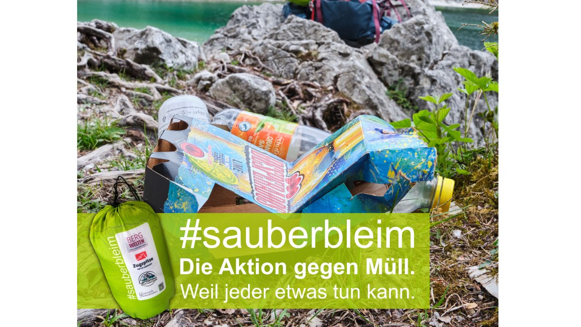 Aktion Sauber bleim - Müllsackerl, © Anton Brey- aktion Sauber bleim