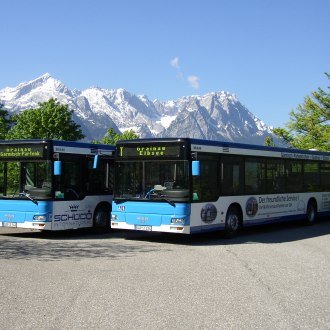 Eibsee-Bus in Grainau, © MTBD GmbH
